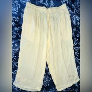 Vintage Passion-I Linen-Rayon Knicker Pants